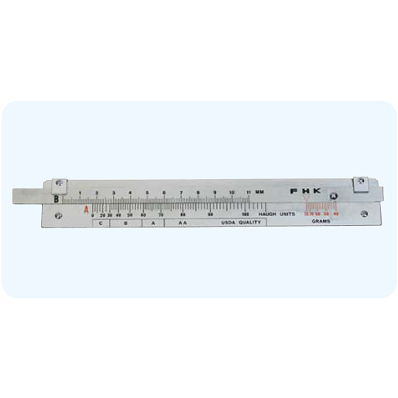 蛋質計算尺（哈氏單位換算尺）(Egg conditioning counting ruler)